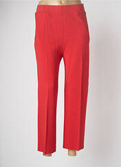 Pantalon droit rouge DEVERNOIS pour femme seconde vue