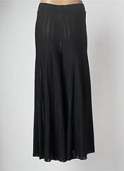 Pantalon large noir DEVERNOIS pour femme seconde vue