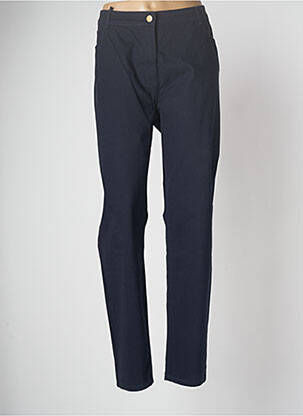 Pantalon slim bleu DEVERNOIS femme