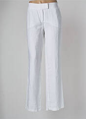 Pantalon droit blanc DEVERNOIS pour femme seconde vue