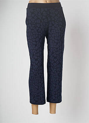 Pantalon droit bleu DEVERNOIS femme