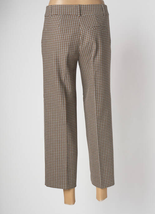 Pantalon droit marron DEVERNOIS femme