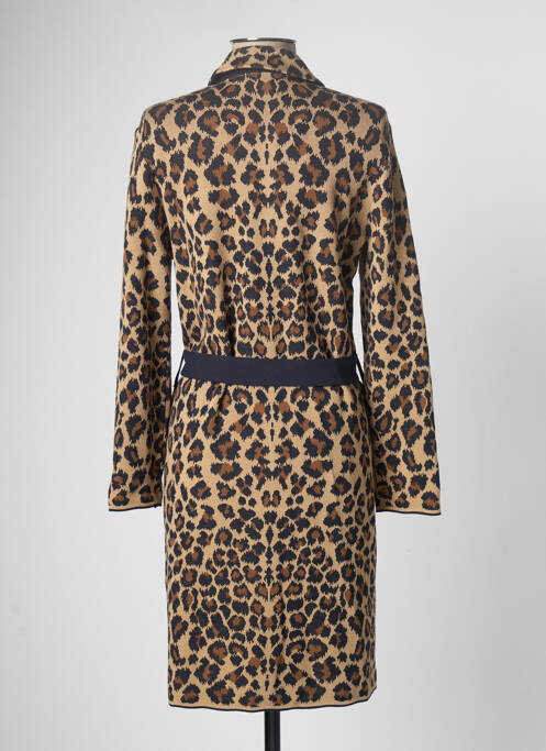 Gilet manches longues beige DEVERNOIS pour femme