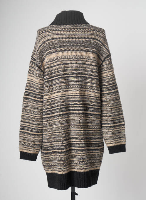 Gilet manches longues noir DEVERNOIS pour femme