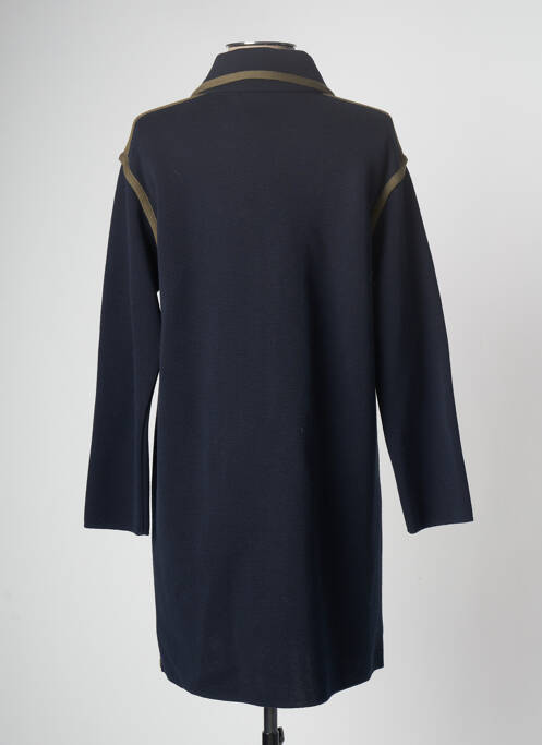 Gilet manches longues bleu DEVERNOIS pour femme