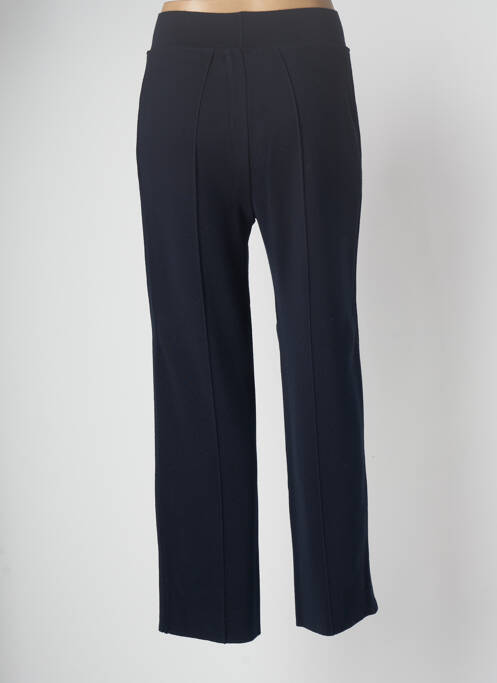 Pantalon droit bleu DEVERNOIS pour femme