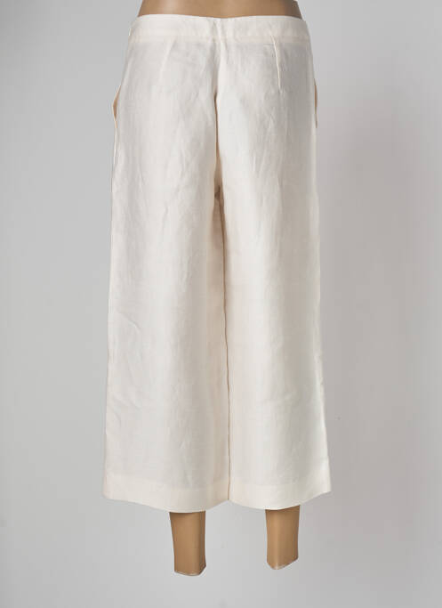 Pantacourt beige DEVERNOIS femme