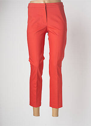 Pantalon chino rouge DEVERNOIS femme