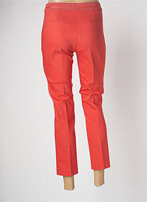 Pantalon chino rouge DEVERNOIS femme