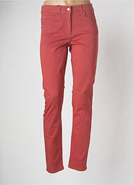 Pantalon slim rouge DEVERNOIS femme