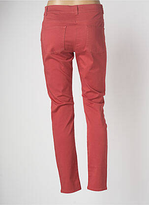Pantalon slim rouge DEVERNOIS femme
