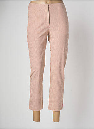 Pantalon chino jaune DEVERNOIS femme