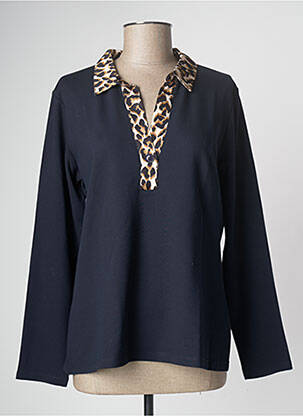 T-shirt bleu DEVERNOIS femme
