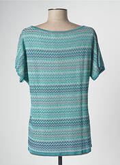 T-shirt bleu DEVERNOIS pour femme seconde vue