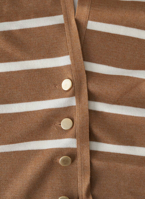 Col / Tour de cou beige DEVERNOIS pour femme