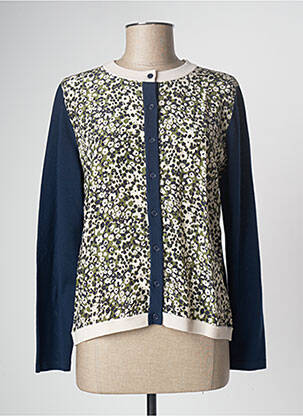 Gilet manches longues vert DEVERNOIS femme
