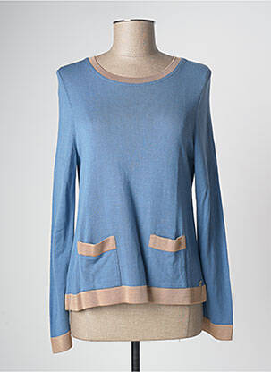 Pull bleu DEVERNOIS femme