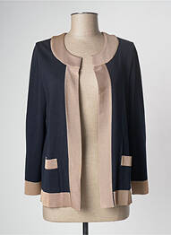 Veste casual bleu DEVERNOIS femme