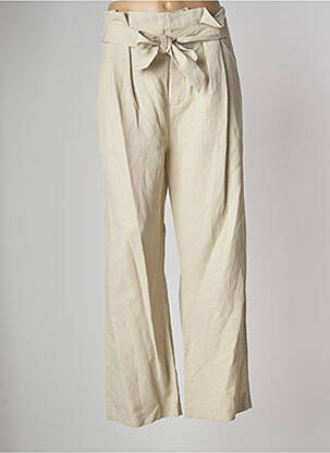 Pantalon large beige LAURENCE BRAS pour femme