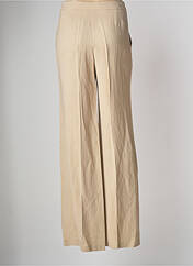 Pantalon large beige TWINSET pour femme seconde vue