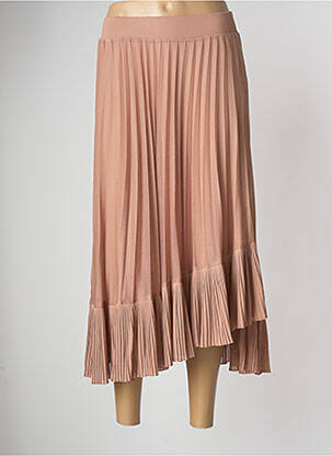Jupe mi-longue rose MAX & CO femme