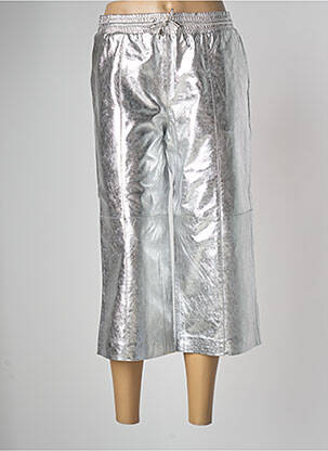 Pantacourt argent MANGO femme