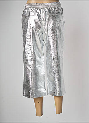 Pantacourt argent MANGO femme