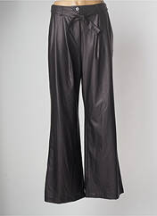 Pantalon large noir PLEASE pour femme seconde vue