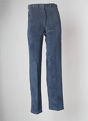 Pantalon droit bleu LAURENCE BRAS femme