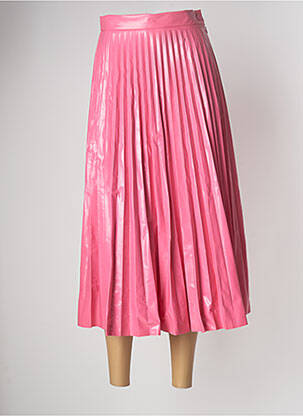 Jupe mi-longue rose MAISON MARTIN MARGIELA femme