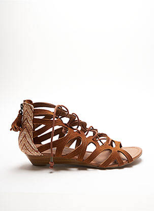 Sandales/Nu pieds marron MINNETONKA pour femme