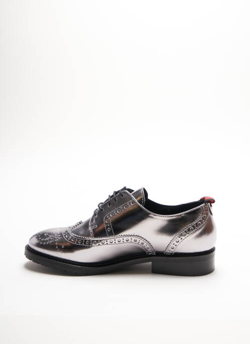 Derbies argent COSMOPARIS pour femme