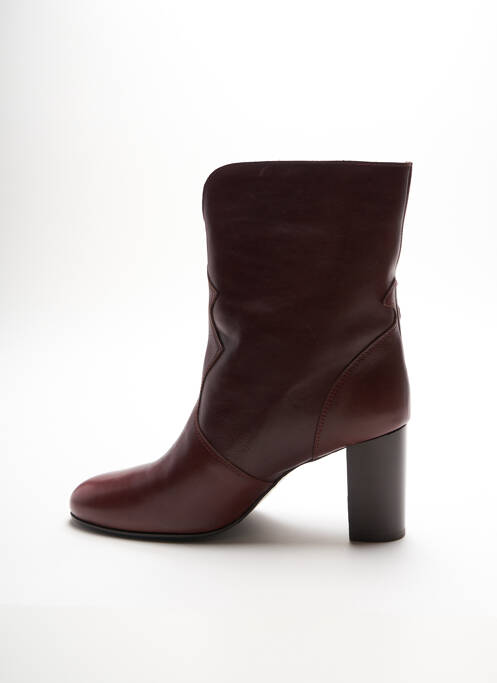 Bottines/Boots marron MASSALIA pour femme