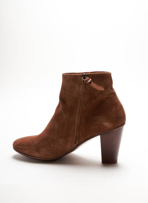 Bottines/Boots marron N.D.C pour femme