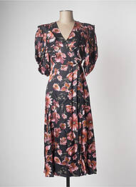 Robe mi-longue noir THE KOOPLES femme