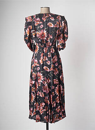 Robe mi-longue noir THE KOOPLES femme