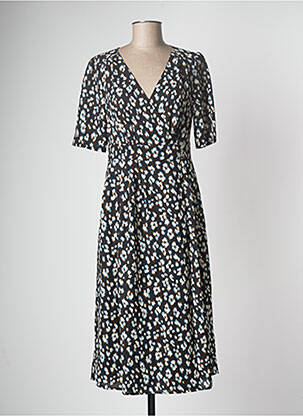 Robe mi-longue noir DAY OFF femme
