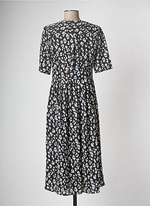 Robe mi-longue noir DAY OFF femme