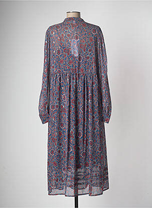 Robe mi-longue bleu IMPERIAL femme
