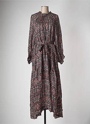 Robe mi-longue noir SECOND FEMALE femme