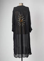 Robe mi-longue noir SACK'S pour femme seconde vue