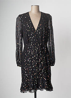 Robe courte noir DIANE VON FURSTENBERG femme