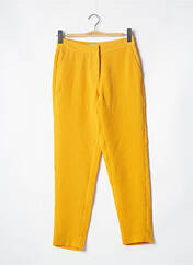 Pantalon droit jaune VILA pour femme seconde vue