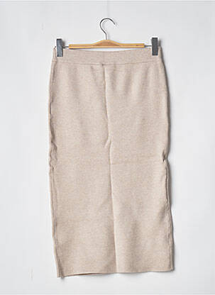 Jupe mi-longue beige VILA femme