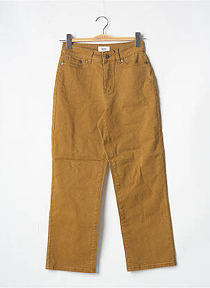 Jeans bootcut jaune OBJECT femme