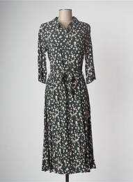 Robe mi-longue gris OBJECT femme