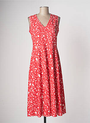 Robe mi-longue rouge MAX & CO femme