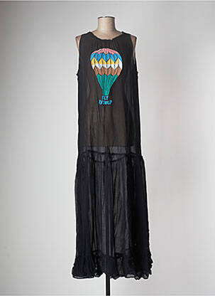 Robe longue noir SACK'S femme