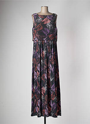 Robe longue noir MAX & CO femme