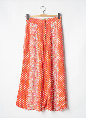 Jupe mi-longue orange Y.A.S femme